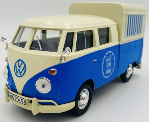 VW Type 2 T1 Food Truck model 1:24 Motormax 79576 VW Type 2 T1 Food Truck model 1:24 Motormax 79576