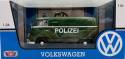VW Type 2 T1 Polizei Policja niemiecka model 1:24 Motormax 79574