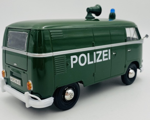 VW Type 2 T1 Polizei Policja niemiecka model 1:24 Motormax 79574 VW Type 2 T1 Polizei Policja niemiecka model 1:24 Motormax 79574