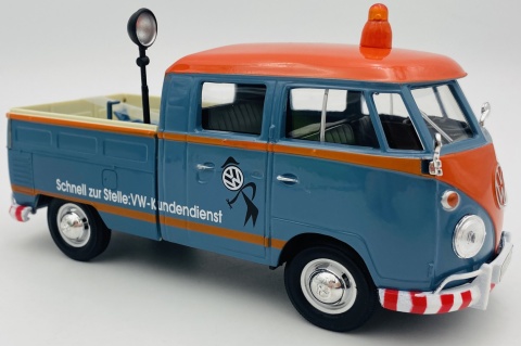 VW Type 2 T1 Service Pickup model 1:24 Motormax 79555 VW Type 2 T1 Service Pickup model 1:24 Motormax 79555