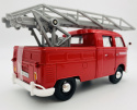VW Type 2 T1 straż pożarna z drabiną model 1:24 Motormax 79584