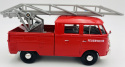 VW Type 2 T1 straż pożarna z drabiną model 1:24 Motormax 79584