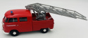 VW Type 2 T1 straż pożarna z drabiną model 1:24 Motormax 79584