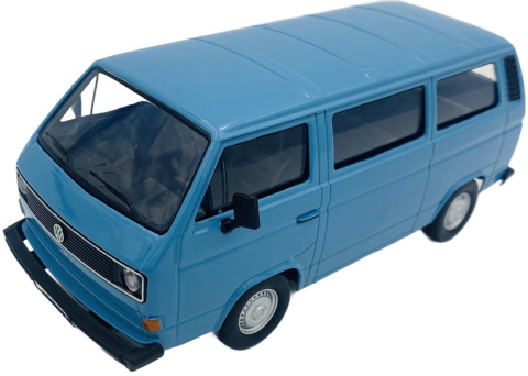 VW Type 2 (T3) Transporter 1:24 Motormax 79376 niebieski VW Type 2 (T3) Transporter 1:24 Motormax 79376 niebieski