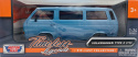 VW Type 2 (T3) Transporter 1:24 Motormax 79376 niebieski