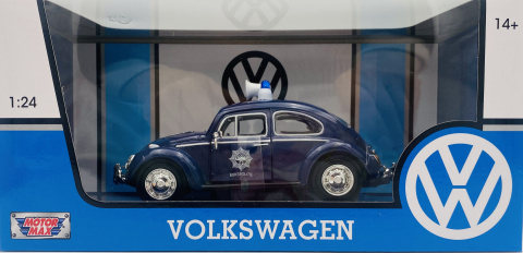 Volkswagen VW Beetle Policja Holenderska 1966 1:24 Motormax 79589 Volkswagen VW Beetle Policja Holenderska 1966 1:24 Motormax 79589