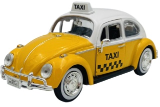 Volkswagen VW Beetle Taxi 1966 1:24 Motormax 79577 żółty
