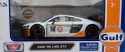 Audi R8 LMS GT3 GULF Livery model 1:24 Motormax 79667