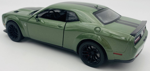 DODGE Challenger SRT Hellcat 1:24 Motormax 79350 zielony DODGE Challenger SRT Hellcat 1:24 Motormax 79350 zielony