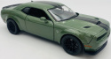 DODGE Challenger SRT Hellcat 1:24 Motormax 79350 zielony