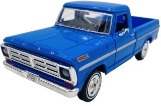 Ford F-100 Pickup 1972 1:24 Motormax 79384 niebieski
