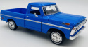 Ford F-100 Pickup 1972 1:24 Motormax 79384 niebieski