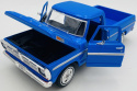 Ford F-100 Pickup 1972 1:24 Motormax 79384 niebieski