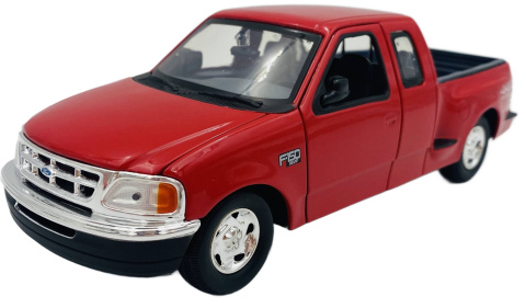 Ford F-150 Flareside Supercab Pickup 2001 1:24 Motormax 73284 czerwony Ford F-150 Flareside Supercab Pickup 2001 1:24 Motormax 73284 czerwony