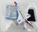 General Dynamics F-16 Fighting Falcon model podstawka METAL Motormax