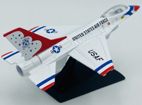 General Dynamics F-16 Fighting Falcon model podstawka METAL Motormax General Dynamics F-16 Fighting Falcon model podstawka METAL Motormax