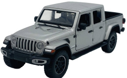 Jeep GLADIATOR Overland 2021 1:27 Motormax 79365 srebrny