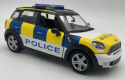 MINI Cooper S Countryman Police Policja model 1:24 Motormax 79751