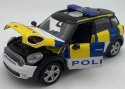 MINI Cooper S Countryman Police Policja model 1:24 Motormax 79751