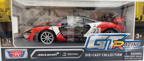 McLaren S Senna #22 model 1:24 Motormax GT Racing 73791 McLaren S Senna #22 model 1:24 Motormax GT Racing 73791