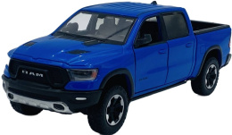 RAM 1500 Rebel Crew Cab 2019 1:27 Motormax 79358 niebieski