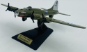 Samolot Boeing B-17 Flying Fortress model podstawka METAL Motormax zielony
