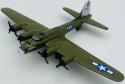 Samolot Boeing B-17 Flying Fortress model podstawka METAL Motormax zielony