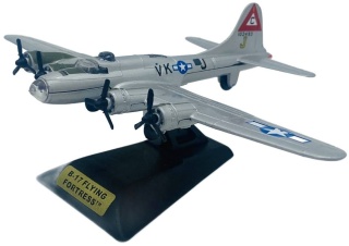 Samolot Boeing B-17 Flying Fortress model podstawka METAL Motormax