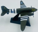 Samolot Boeing C-47 Skytrain Dakota model podstawka METAL Motormax