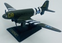 Samolot Boeing C-47 Skytrain Dakota model podstawka METAL Motormax