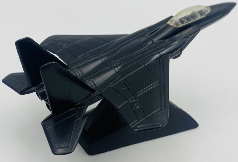 Samolot Boeing F-15 Strike Eagle model podstawka METAL Motormax czarny Samolot Boeing F-15 Strike Eagle model podstawka METAL Motormax czarny