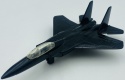 Samolot Boeing F-15 Strike Eagle model podstawka METAL Motormax czarny