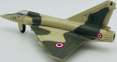 Samolot Dassault Mirage 2000 model podstawka METAL Motormax Samolot Dassault Mirage 2000 model podstawka METAL Motormax