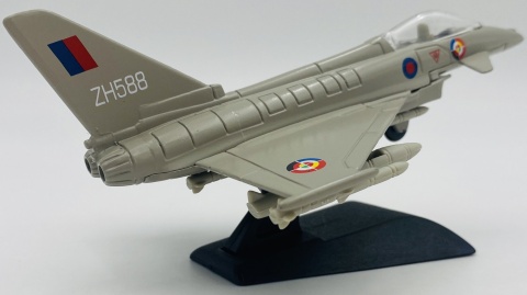 Samolot Eurofighter Typhoon EF-2000 model podstawka METAL Motormax Samolot Eurofighter Typhoon EF-2000 model podstawka METAL Motormax