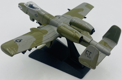 Samolot Fairchild Republic A-10 Thunderbolt model podstawka METAL Motormax Samolot Fairchild Republic A-10 Thunderbolt model podstawka METAL Motormax