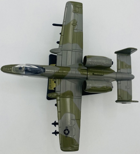 Samolot Fairchild Republic A-10 Thunderbolt model podstawka METAL Motormax Samolot Fairchild Republic A-10 Thunderbolt model podstawka METAL Motormax