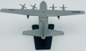 Samolot Lockheed C-130 Hercules model podstawka METAL Motormax szary