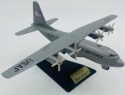 Samolot Lockheed C-130 Hercules model podstawka METAL Motormax szary