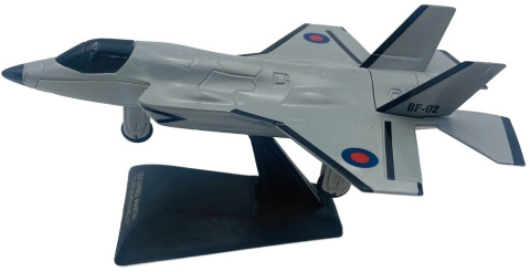 Samolot Lockheed Martin F-35 Lightning II GB model podstawka METAL Motormax Samolot Lockheed Martin F-35 Lightning II GB model podstawka METAL Motormax