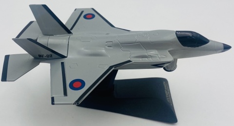 Samolot Lockheed Martin F-35 Lightning II GB model podstawka METAL Motormax Samolot Lockheed Martin F-35 Lightning II GB model podstawka METAL Motormax