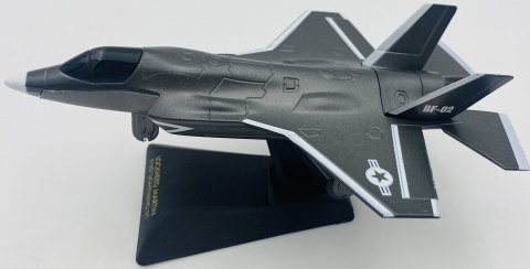 Samolot Lockheed Martin F-35 Lightning II model podstawka METAL Motormax Samolot Lockheed Martin F-35 Lightning II model podstawka METAL Motormax