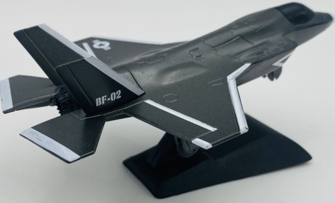 Samolot Lockheed Martin F-35 Lightning II model podstawka METAL Motormax Samolot Lockheed Martin F-35 Lightning II model podstawka METAL Motormax