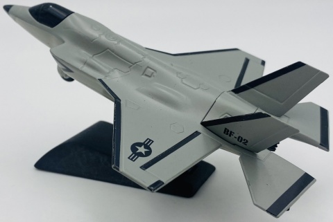 Samolot Lockheed Martin F-35 Lightning II model podstawka METAL Motormax Samolot Lockheed Martin F-35 Lightning II model podstawka METAL Motormax