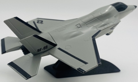 Samolot Lockheed Martin F-35 Lightning II model podstawka METAL Motormax Samolot Lockheed Martin F-35 Lightning II model podstawka METAL Motormax