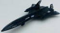 Samolot Lockheed SR-71 Blackbird model podstawka METAL Motormax