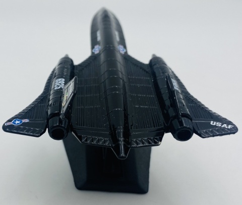 Samolot Lockheed SR-71 Blackbird model podstawka METAL Motormax Samolot Lockheed SR-71 Blackbird model podstawka METAL Motormax