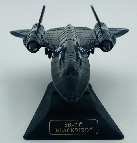 Samolot Lockheed SR-71 Blackbird model podstawka METAL Motormax Samolot Lockheed SR-71 Blackbird model podstawka METAL Motormax
