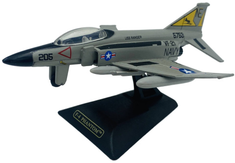 Samolot McDonnell Douglas F-4 Phantom II model podstawka METAL Motormax Samolot McDonnell Douglas F-4 Phantom II model podstawka METAL Motormax