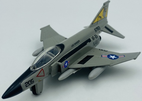 Samolot McDonnell Douglas F-4 Phantom II model podstawka METAL Motormax Samolot McDonnell Douglas F-4 Phantom II model podstawka METAL Motormax