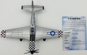 Samolot North American P-51 Mustang model podstawka METAL Motormax